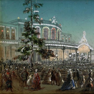 Шарлемань Адольф - Празднование 25-летнего юбилея Царскосельской железной дороги в Павловском концертном зале, 1862