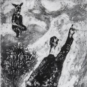 117. Марк Шагал – Офорт к басне Лафонтена Шарлатан