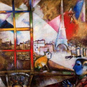 121. Марк Шагал – Париж через окно