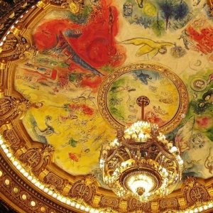 135. Марк Шагал – Роспись потолочного плафона Парижской оперы