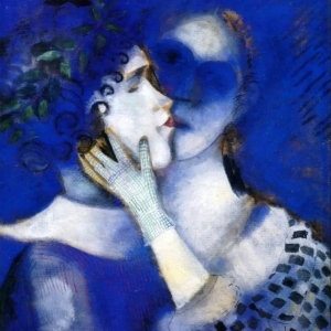 145. Марк Шагал – Синие любовники