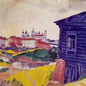 147. Марк Шагал – Синий дом