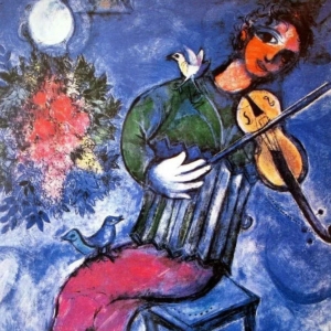 148. Марк Шагал – Синий скрипач