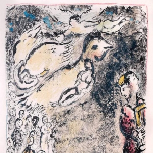 51. Марк Шагал – Волшебная флейта (эскиз)