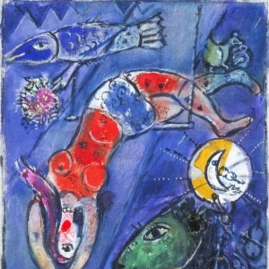 56. Марк Шагал – Голубой цирк