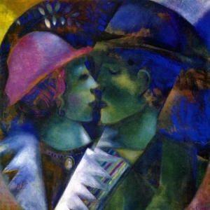 68. Марк Шагал – Зеленые любовники