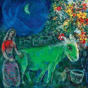 71. Марк Шагал – Зеленый осел