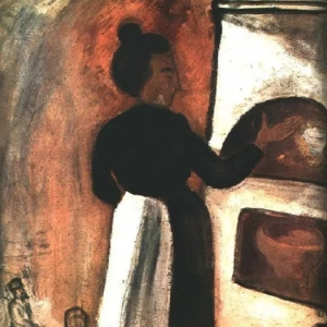 95. Марк Шагал – Мать у печи