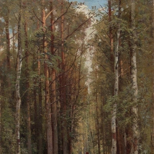 162. Лесной пейзаж 1874