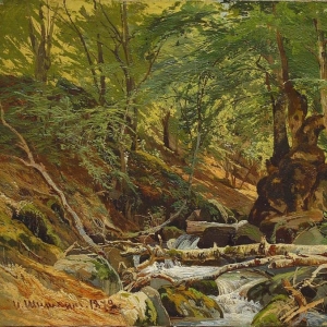 164. Лесной пейзаж 1879