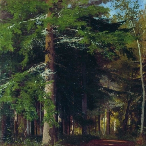 371. Этюд к картине Рубка леса. 1867 42х34