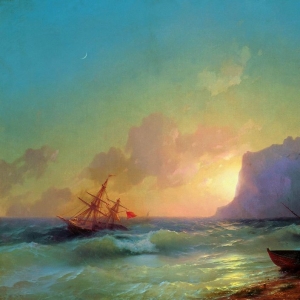 Море. Коктебель.1853