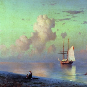 Закат. 1866