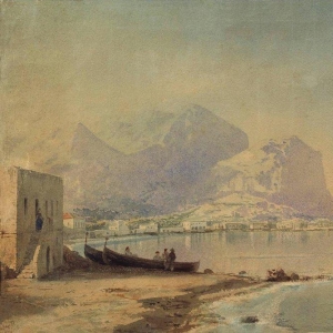 В гавани. 1842