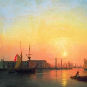 Петербургская биржа. 1847