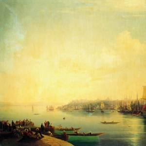 Вид Константинополя. 1849