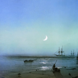 Морской пейзаж. 1850-е