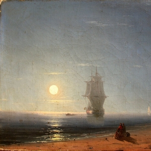 Лунная ночь. 1857