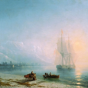 Спокойное море. 1863