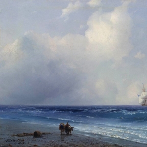 Морской вид. 1865