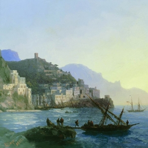 Вид Амальфи. 1865