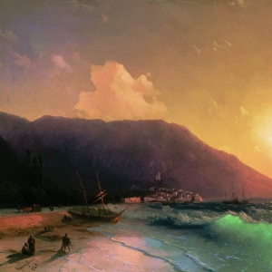 Морской вид. 1867