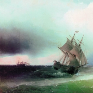 Приближение бури. 1877