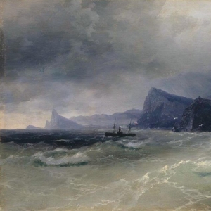 Море. Скалы. 1889