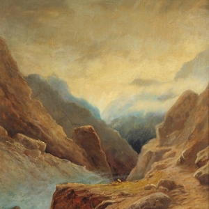 Дарьяльское ущелье. 1891
