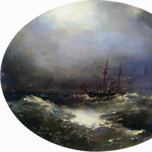 Морской вид. 1900