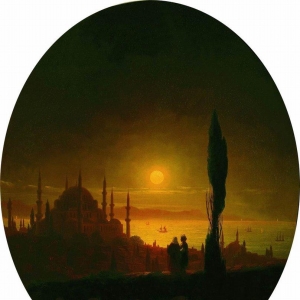 Лунная ночь у взморья.1847