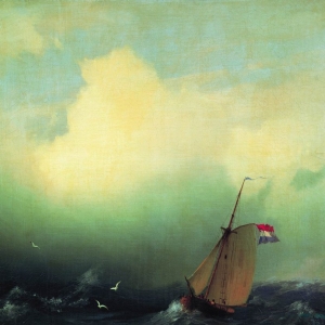 Буря на море. 1847
