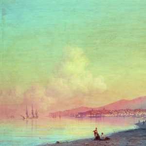 Феодосия. Восход солнца. 1852