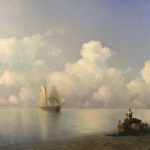 Вечер на море. 1871