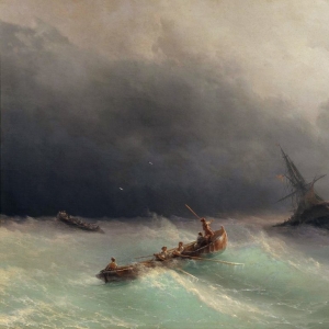 Буря на море. 1873