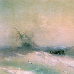 Буря на море. 1893