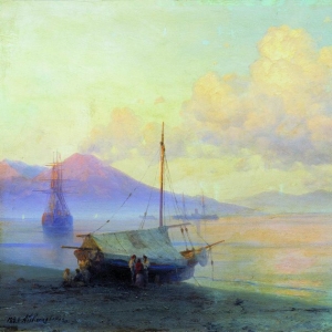 Неаполитанский залив утром. 1893