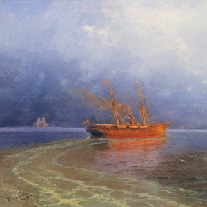 У берегов Ялты. 1894