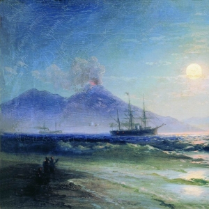 Неаполитанский залив ночью. 1895