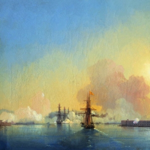 Вход в Севастопольскую бухту. 1852