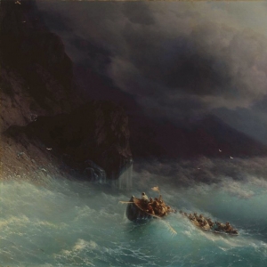 Буря на Черном море. 1873