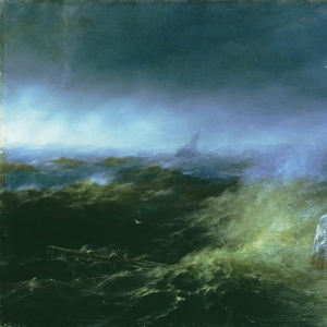Буря на Черном море. 1875