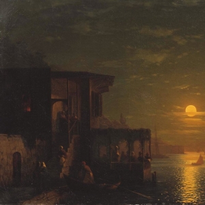 Лунная ночь на море. 1875