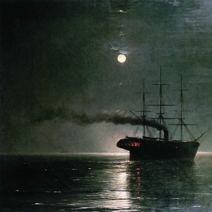 Корабли в ночной тишине. 1888