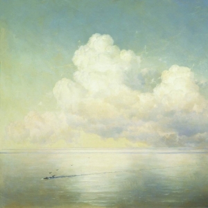 Облака над морем. Штиль. 1889