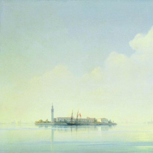 Венецианская лагуна. Вид на остров Сан-Джорджо. 1844