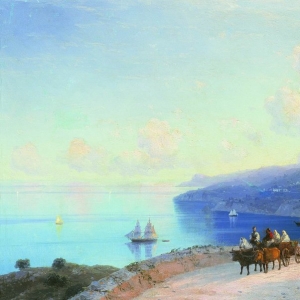 Морской берег (Крымское побережье у Ай-Петри). 1890