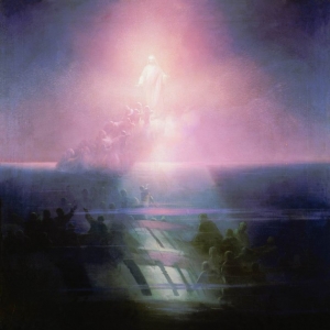 Гибель корабля Лефорт. Аллегорическое изображение. 1858