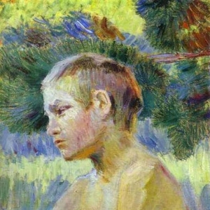 Сидящий мальчик, 1901