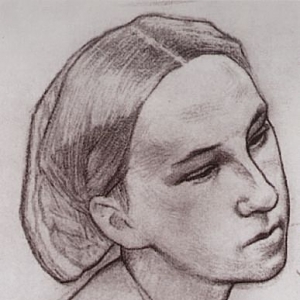 Портрет сестры, Е.Э. Борисовой-Мусатовой, 1900